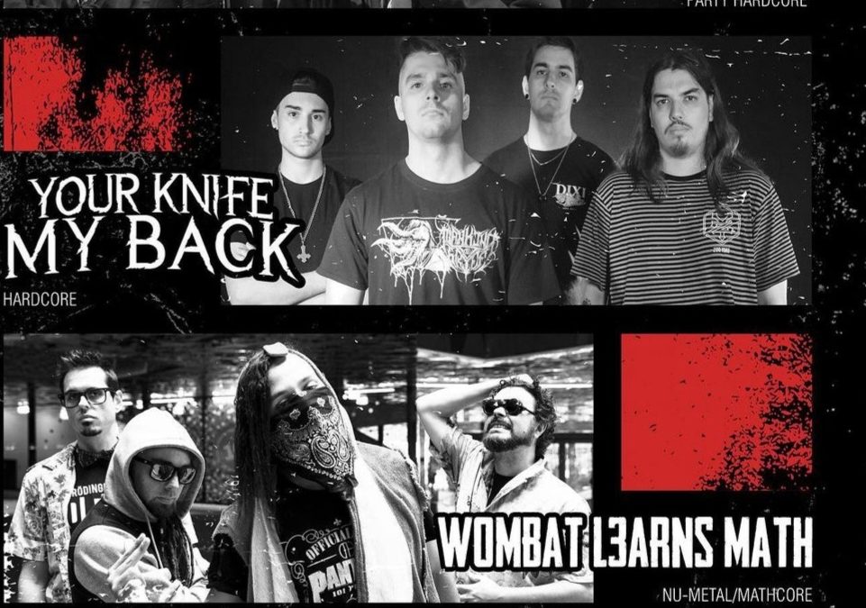 CRONICAS: LIVE AT HANGAR 05: WOBAT L3ARNS MATH + YOU KNIFE MY BACK + BOTIJO